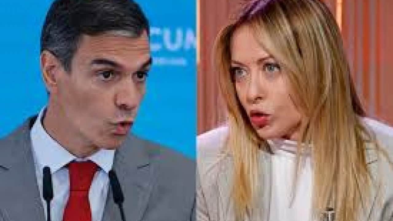 Foto - Sanchez’den Meloni'ye ültimatom İspanya İtalya arasında Schengen çatlağı