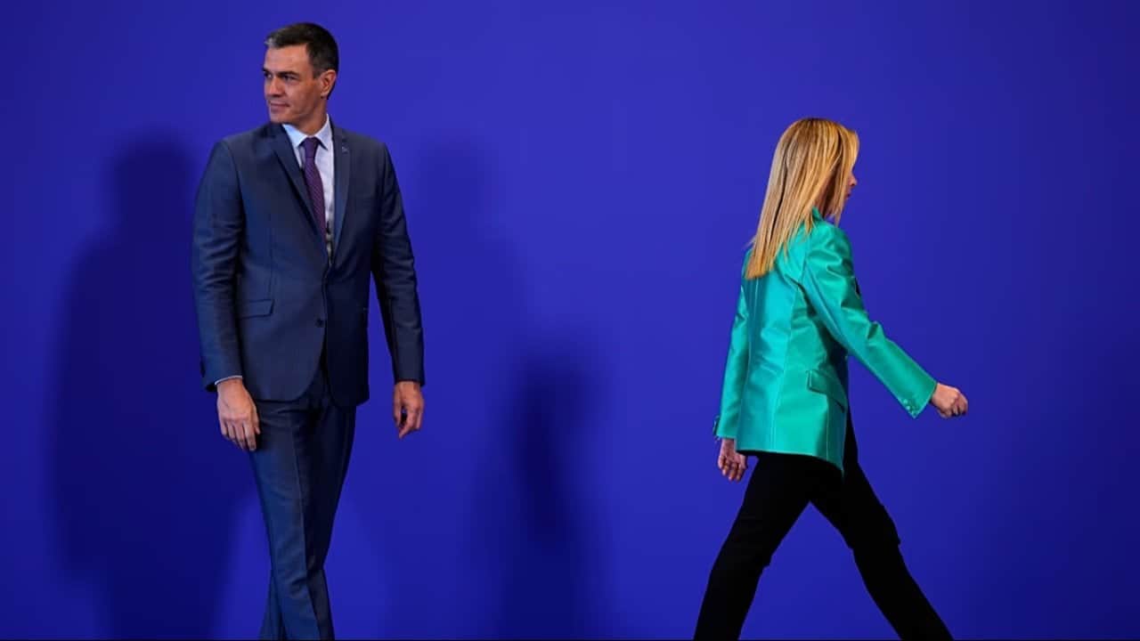 Foto - Sanchez’den Meloni'ye ültimatom İspanya İtalya arasında Schengen çatlağı