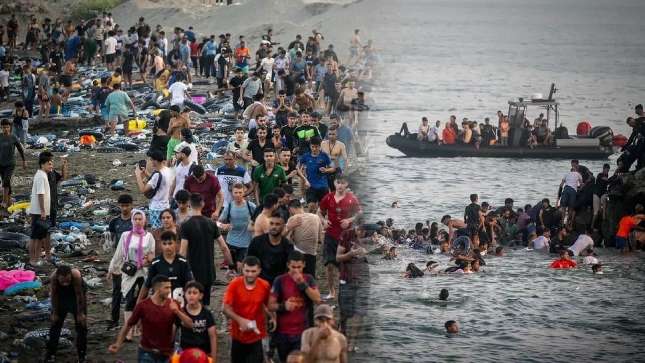 Foto - Siyonist İsrail’in kuyruk acısı dinmiyor Sebte’ye göç girişimi çağrısı