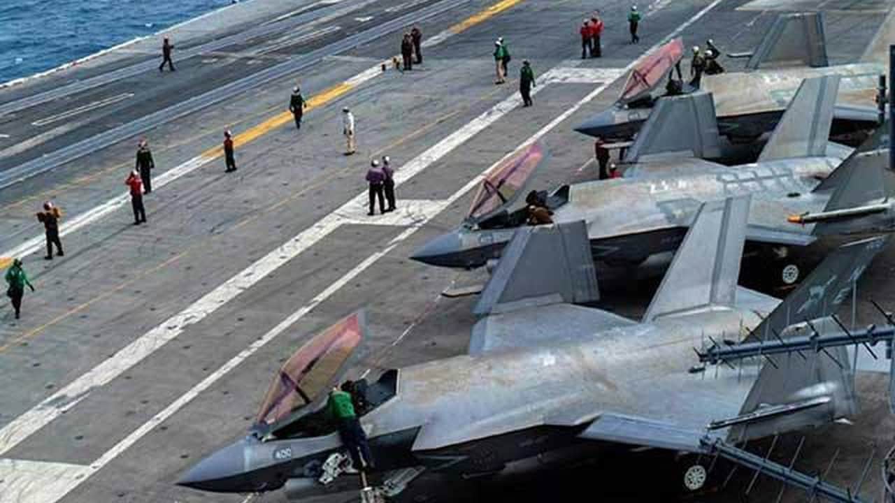 Foto - Son model F-35’lerin görüntüsü "Bu ne iş böyle" dedirtti! Tamamen pas tuttular