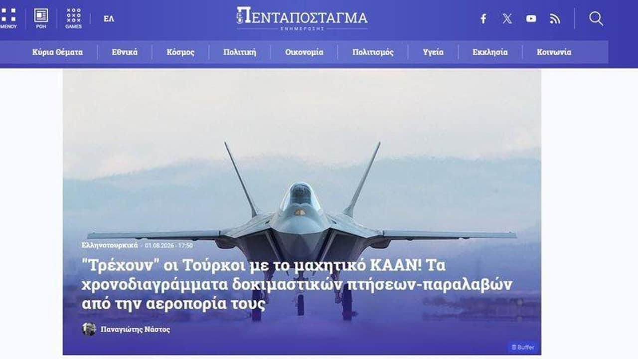 Foto - "Sonumuzun başlangıcı" diyerek duyurdular! Türkiye’nin yerli gücü KAAN komşuyu dehşete düşürdü