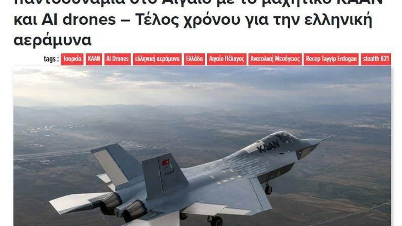 Foto - "Sonumuzun başlangıcı" diyerek duyurdular! Türkiye’nin yerli gücü KAAN komşuyu dehşete düşürdü