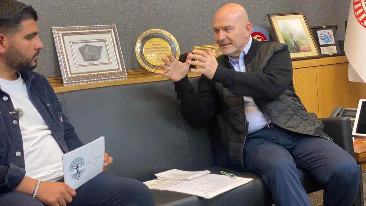 Foto - Süleyman Soylu'dan dikkat çeken sözler: O gece çok korktum gece üçe kadar hiç yatmadım