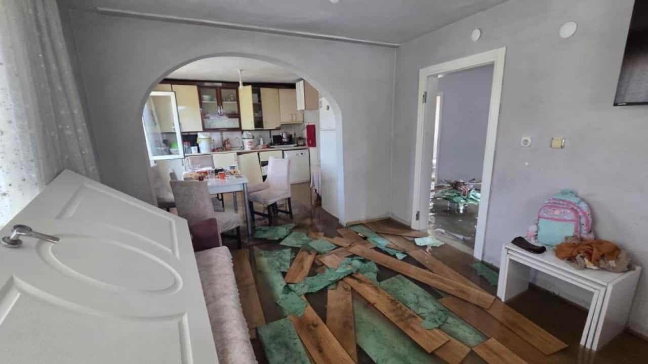 Foto - Tarla ve evler sular altında kaldı Türkü gerçek oldu Çarşamba’yı sel aldı