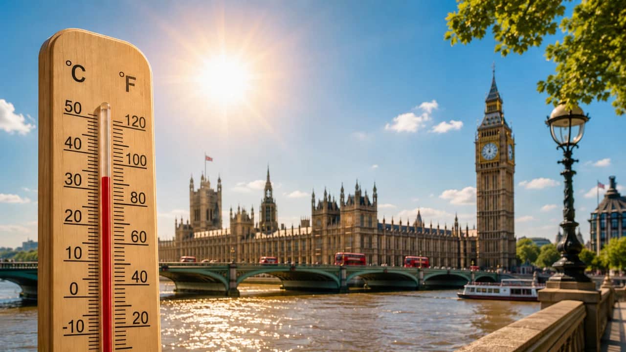 Termometreler 38,1’i gösterdi İngiltere tutuştu Londra alev alev yanıyor