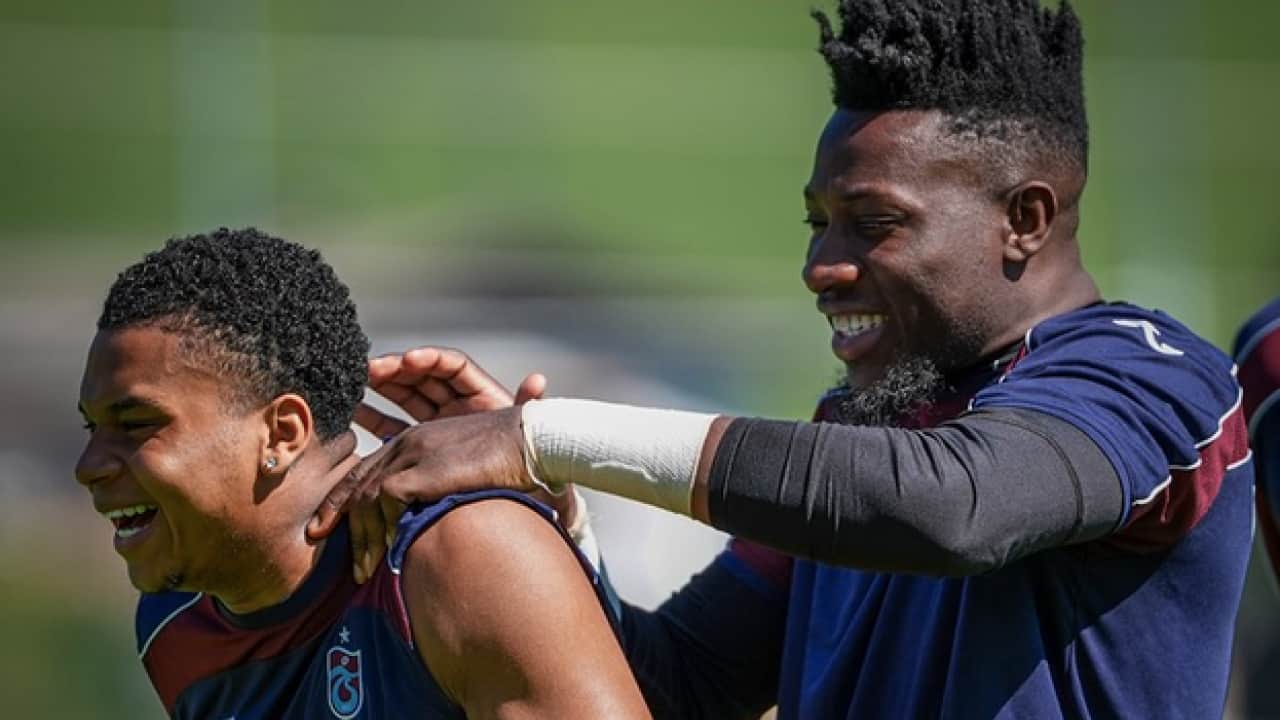 Foto - Trabzonspor'un deneyimli kalecisi Onana'dan Fatih Tekke övgüsü: