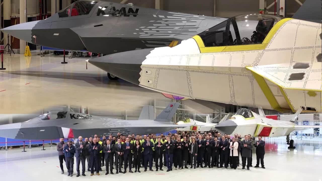 Foto - Tüm dünya bu görüntüyü konuşuyor: Milli Muharip Uçak KAAN piste indi, ambargolar çöpe gitti