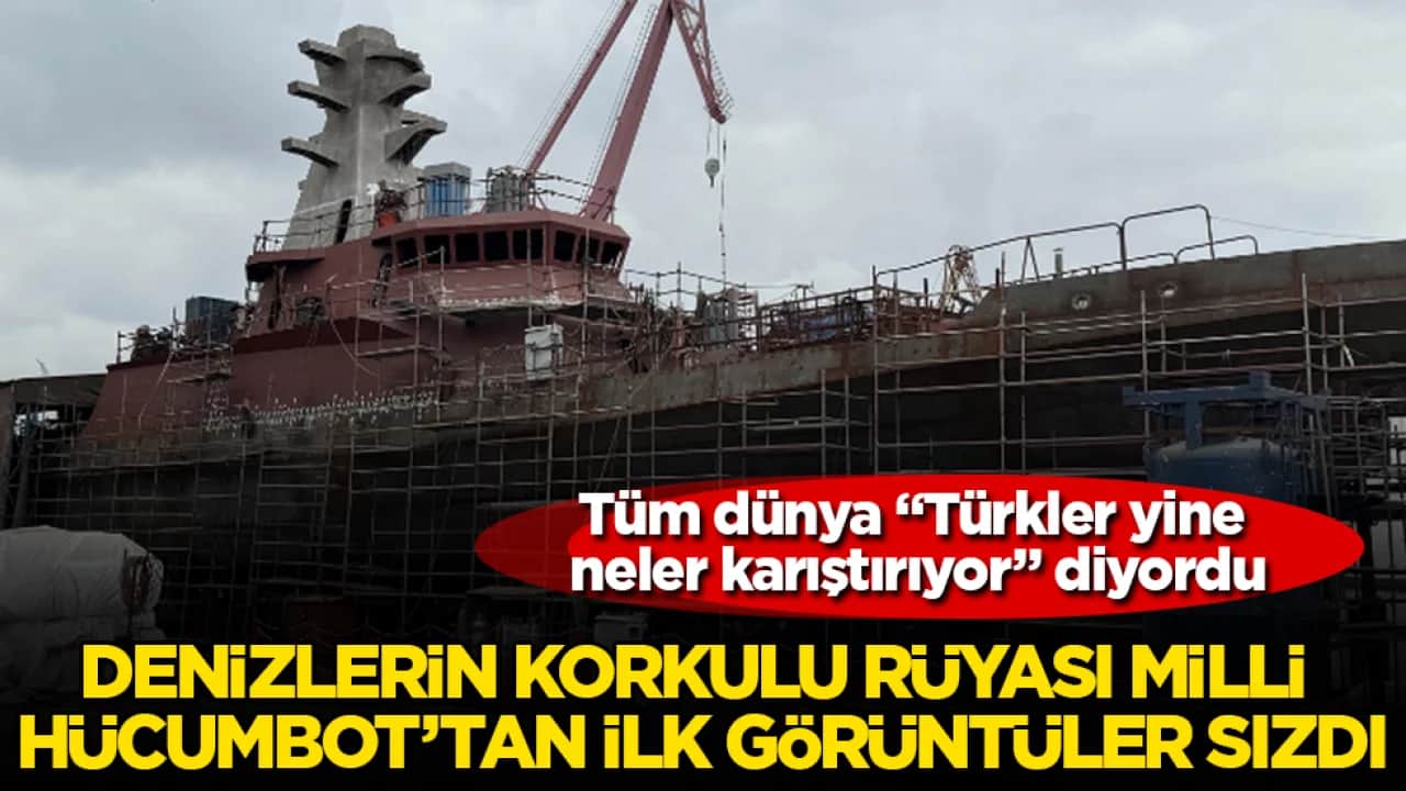 Tüm dünya "Türkler yine neler karıştırıyor" diyordu! Denizlerin korkulu rüyası Milli Hücumbot’tan ilk görüntüler sızdı