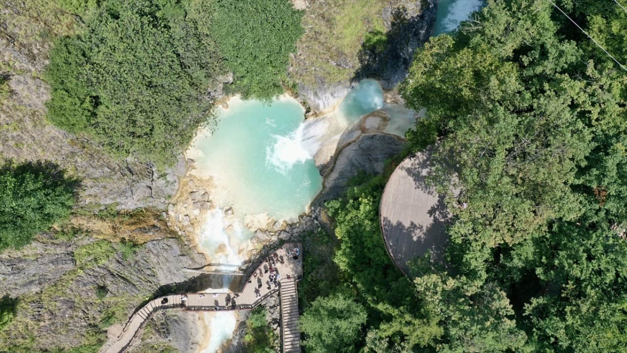 Foto - Turistlerin uğrak noktası Giresun’un Mavi Gölü’nü 700 bin kişi gezdi