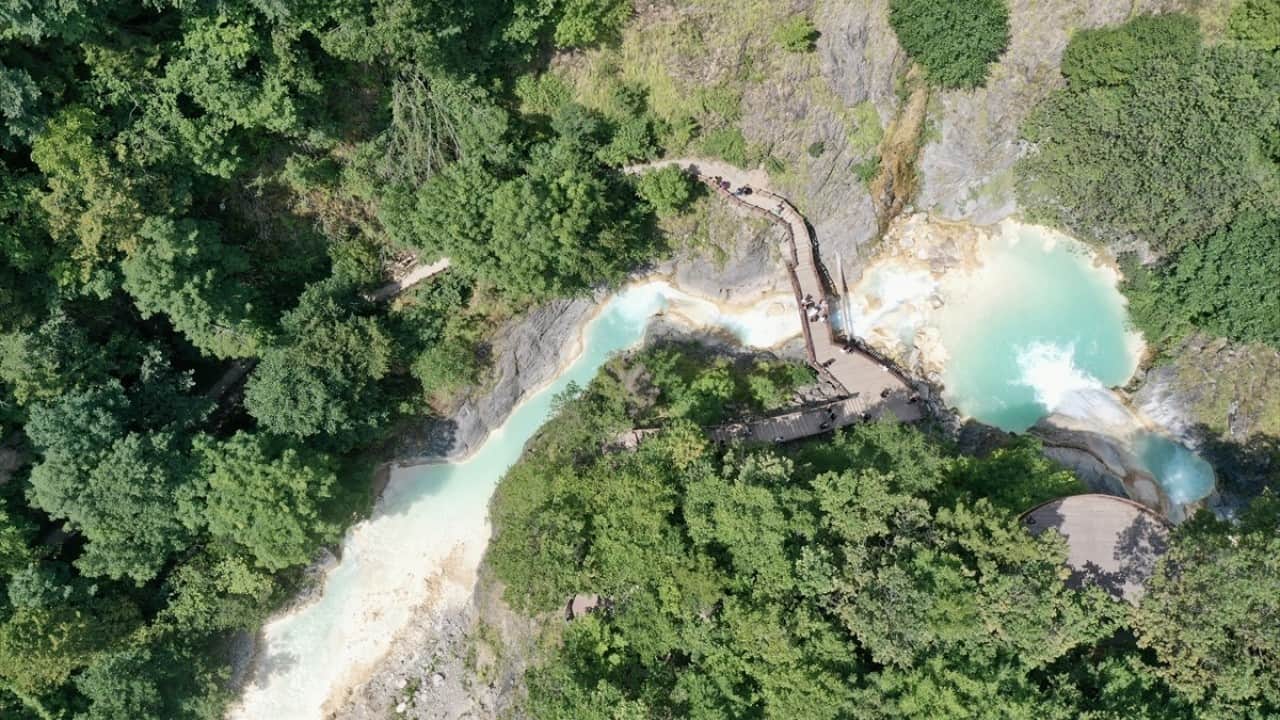 Foto - Turistlerin uğrak noktası Giresun’un Mavi Gölü’nü 700 bin kişi gezdi