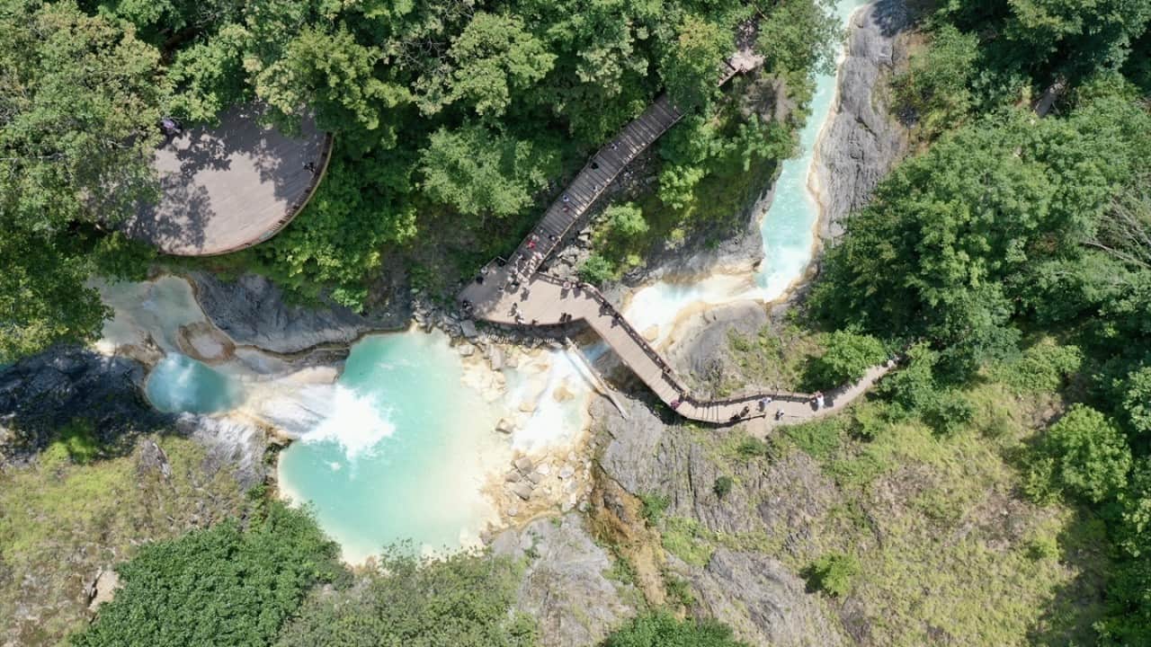 Foto - Turistlerin uğrak noktası Giresun’un Mavi Gölü’nü 700 bin kişi gezdi
