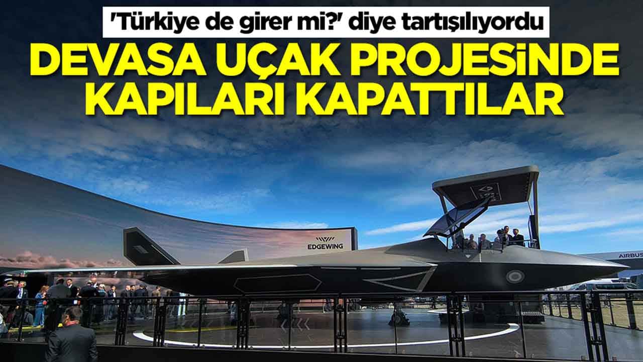 Türkiye'nin de gireceği konuşuluyordu: Devasa uçak projesinde kapıları alelacele kapattılar