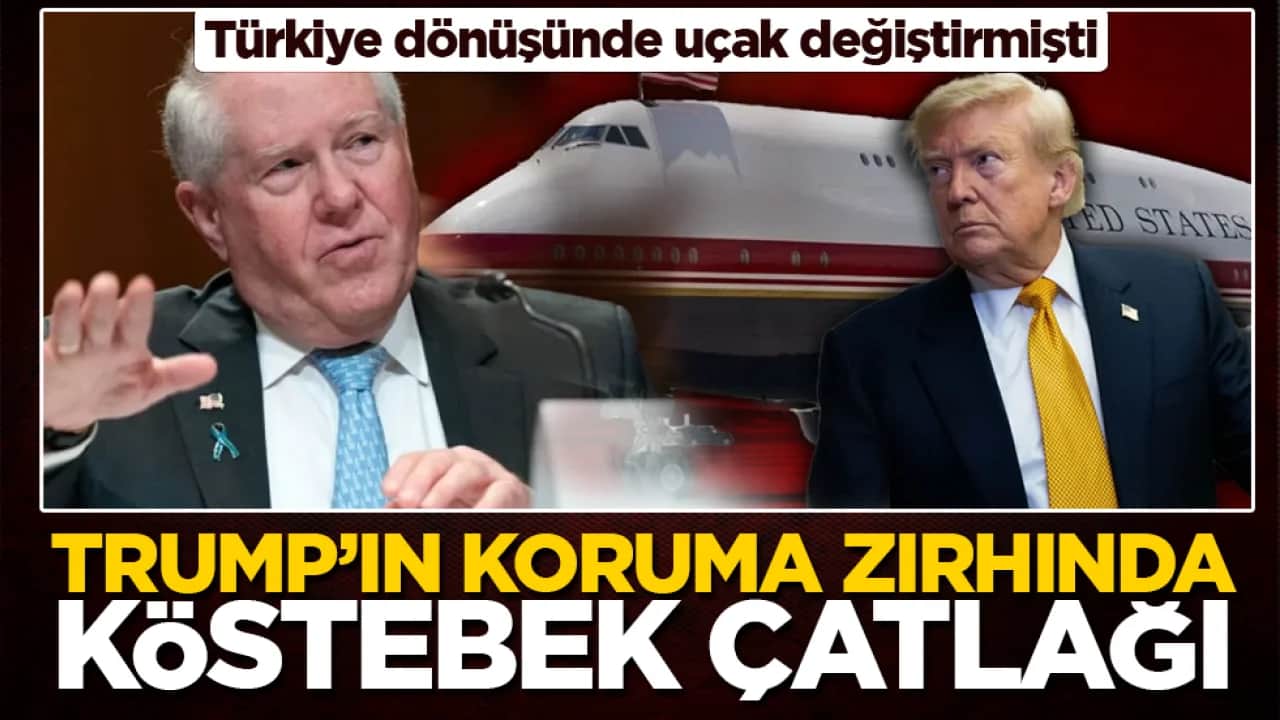 Türkiye dönüşünde uçak değiştirmişti: Trump'ın koruma zırhında köstebek çatlağı