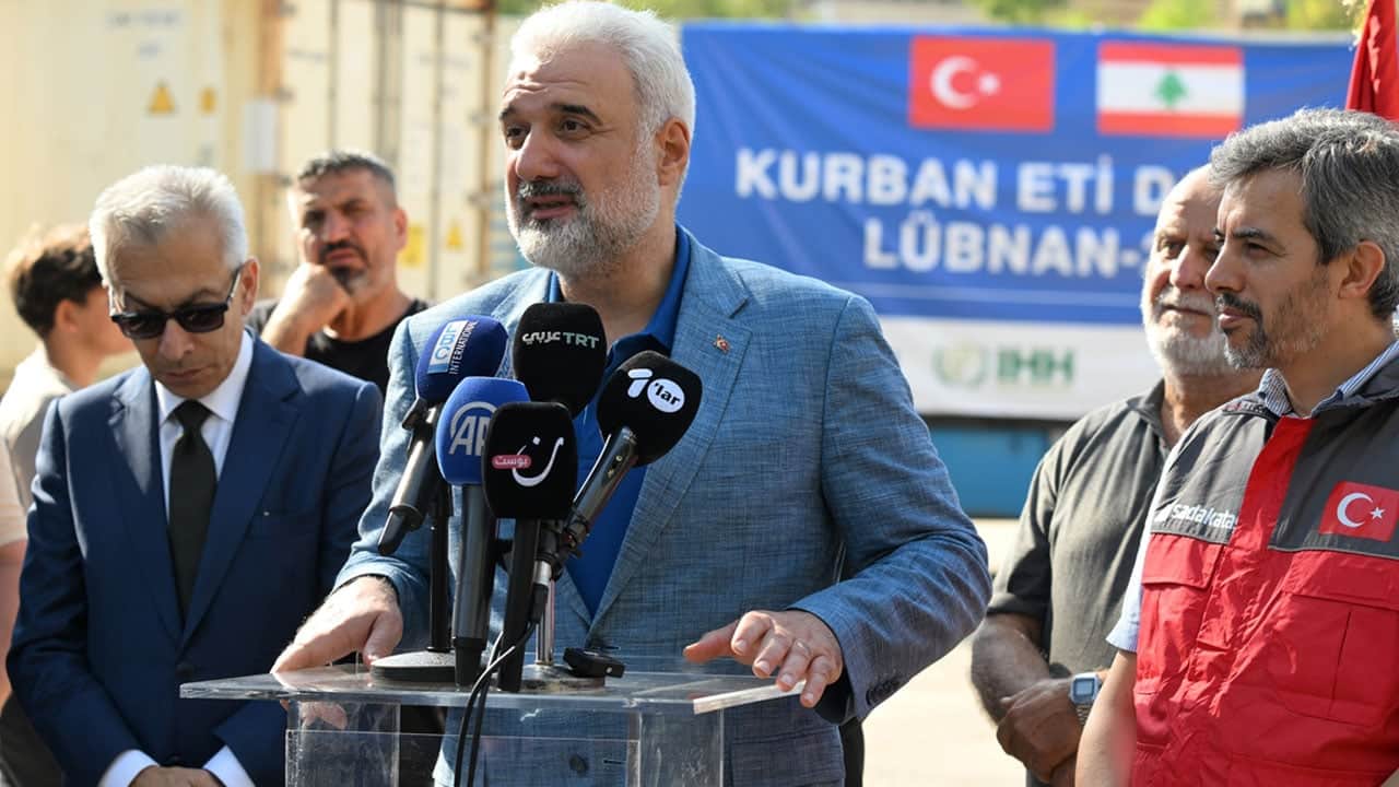 Foto - Türkiye, Lübnan'daki 700 bin mazluma bayram sevinci yaşattı: 280 ton kemiksiz kurban eti dağıtıldı