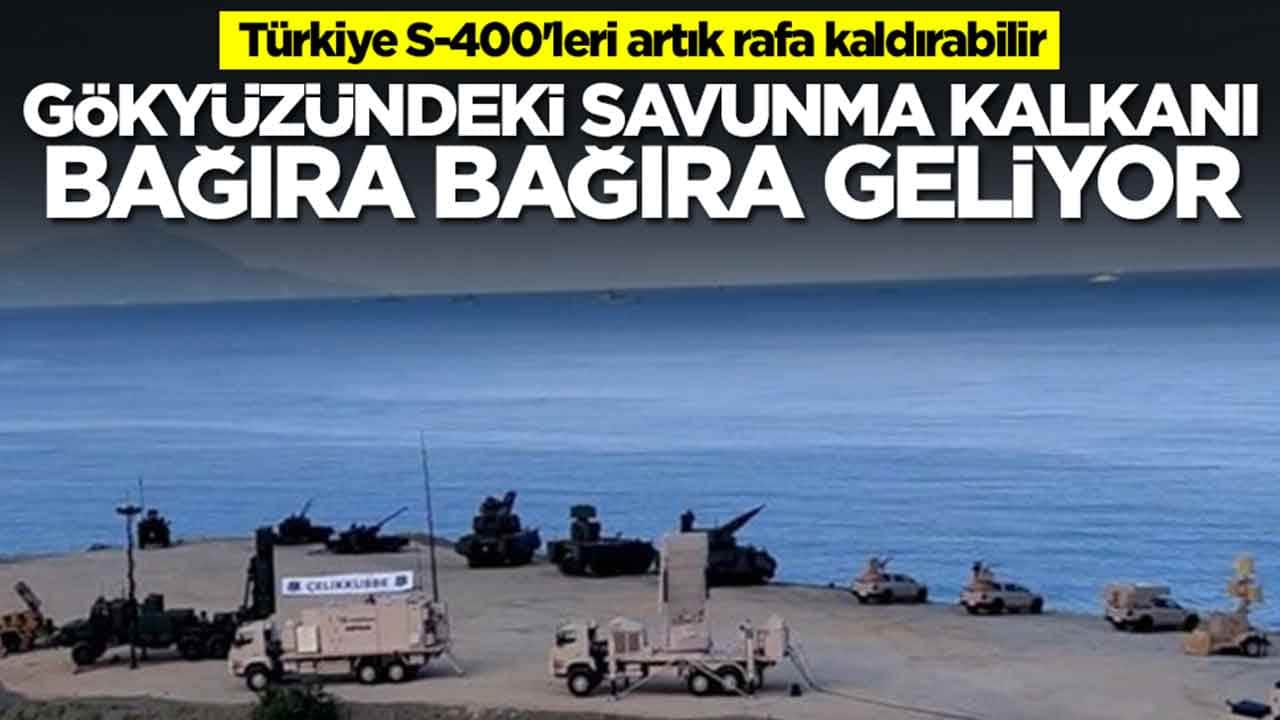 Türkiye S-400'leri artık rafa kaldırabilir: Gökyüzündeki savunma kalkanı bağıra bağıra geliyor