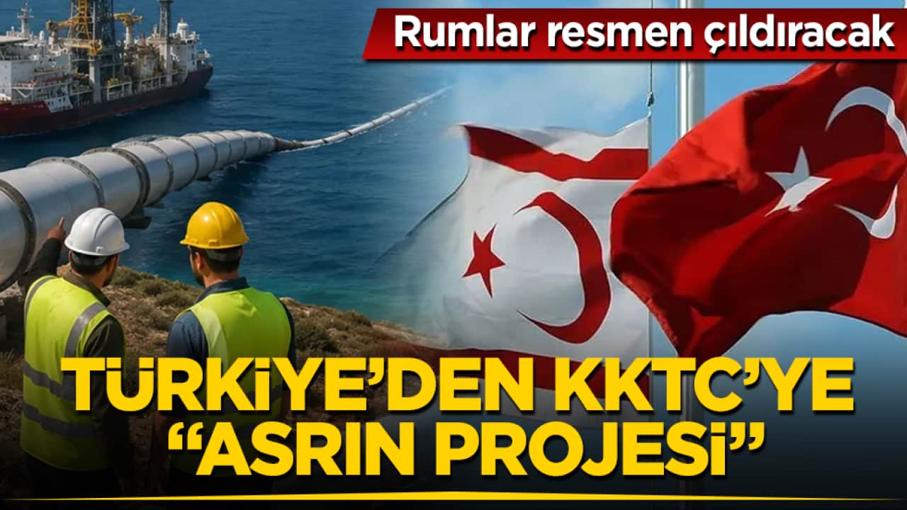 Türkiye’den KKTC’ye "asrın projesi" Rumlar resmen çıldıracak