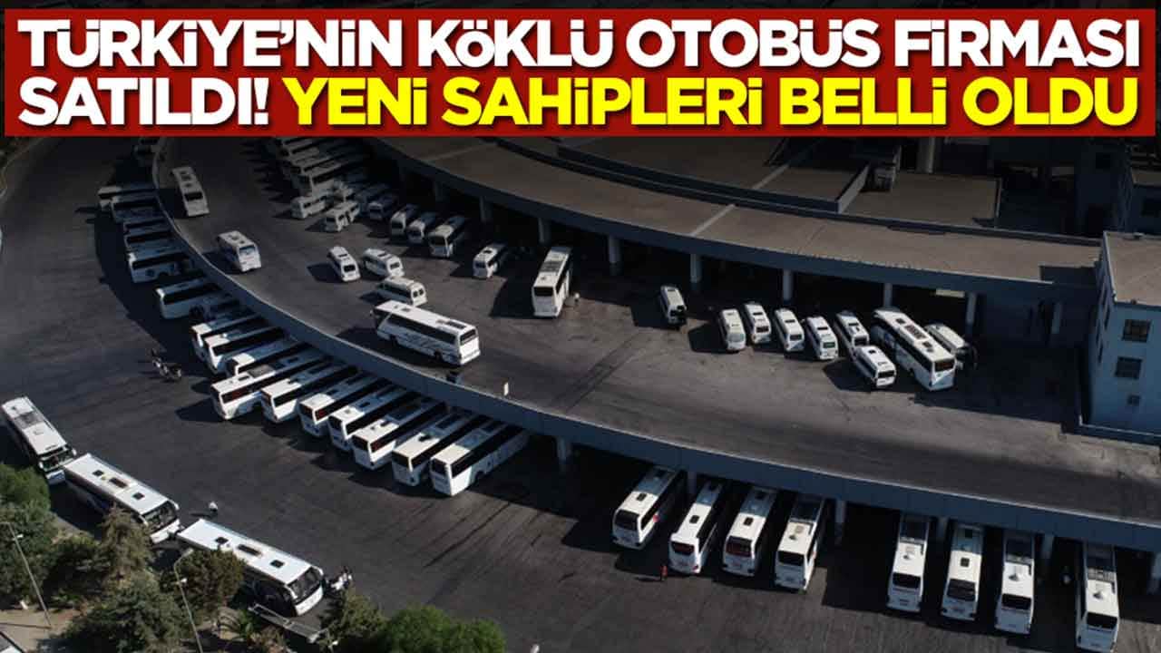 Türkiye'nin 64 yıllık köklü otobüs firması ani kararla satıldı: Yeni sahipleri belli oldu