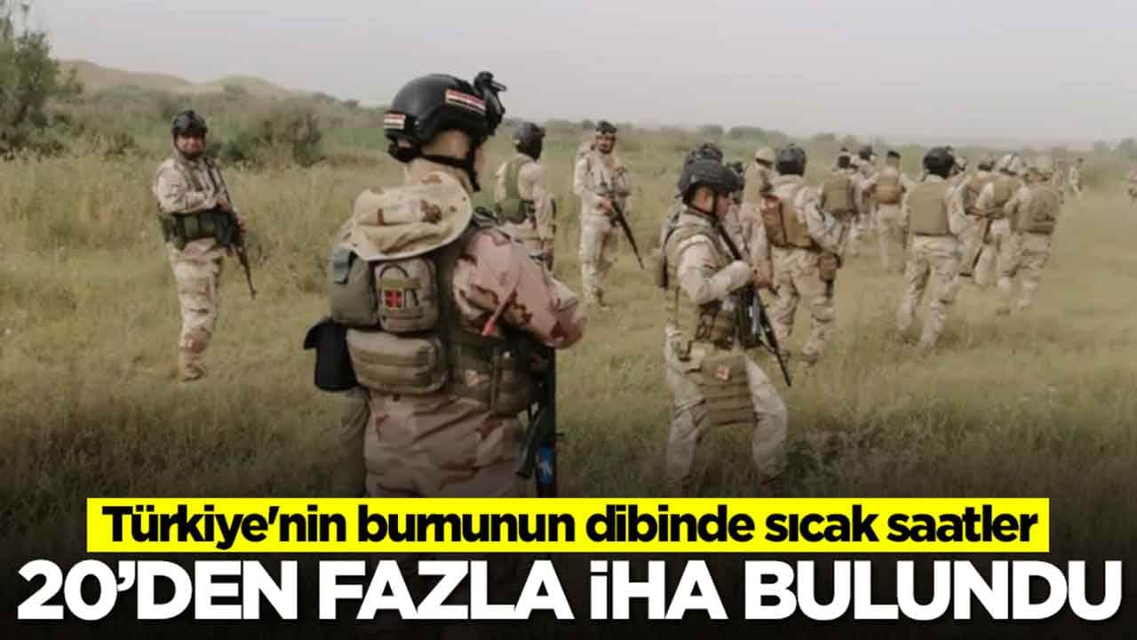 Türkiye'nin burnunun dibinde sıcak saatler: 20'den fazla İHA ele geçirildi