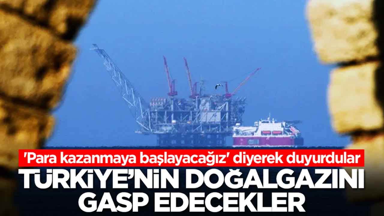 Türkiye'nin doğalgazını gasp edecekler: Hem çalıp hem para kazanacaklar