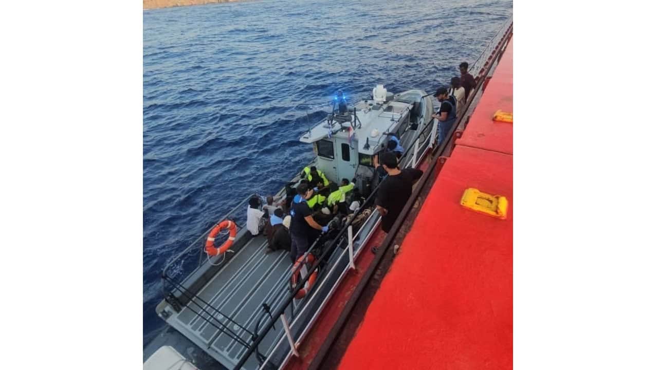 Foto - Türk’ün kardeşlik eli her yerde! 48 Sudanlı göçmeni denizden çekip aldık