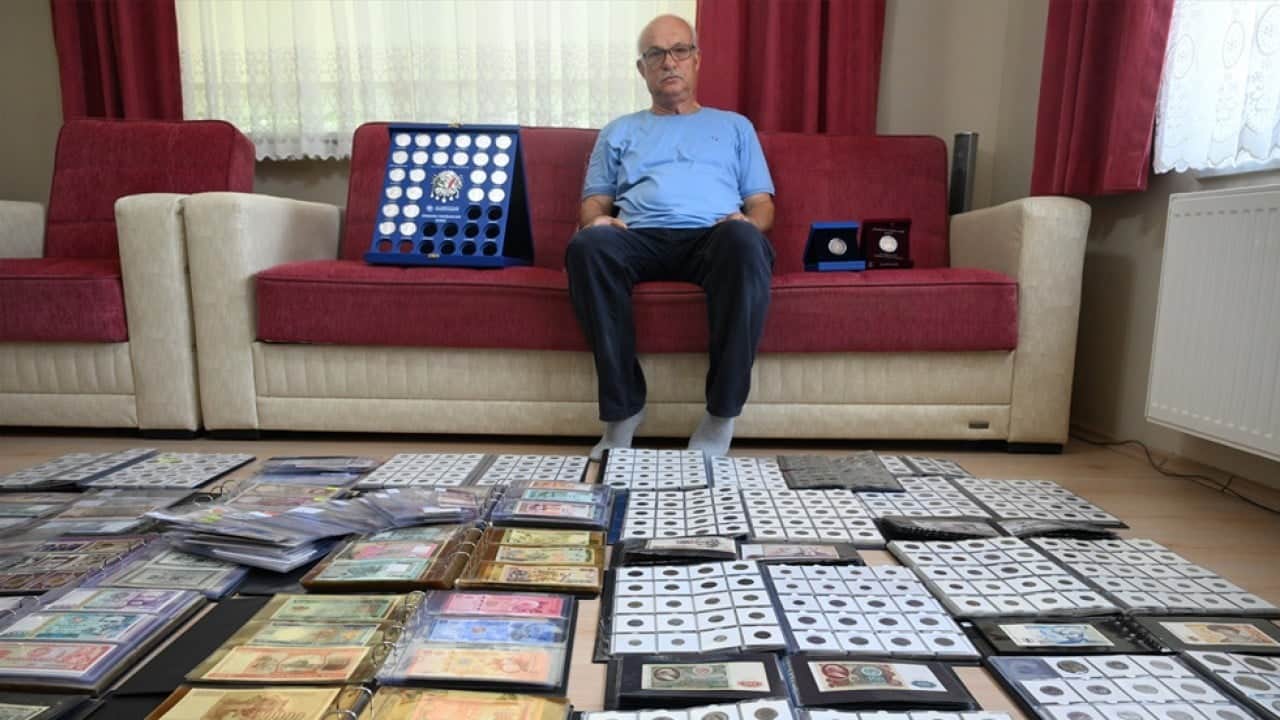 Foto - Tutku koleksiyona dönüştü! 163 ülkenin parasını biriktirdi