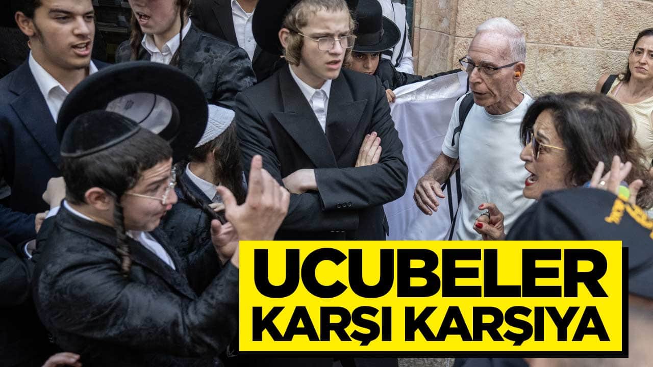 İsrailliler birbirine girdi