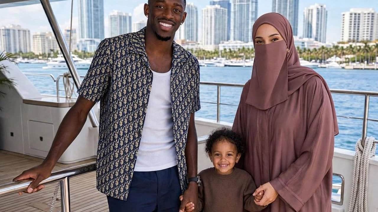 Foto - Ünlü futbolcu Dembele’den, eşinin peçesiyle ilgili açıklama