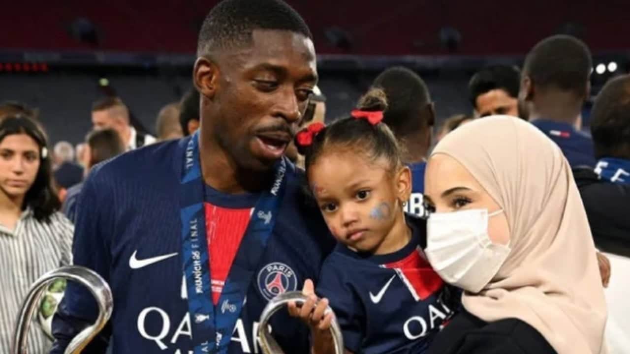 Foto - Ünlü futbolcu Dembele’den, eşinin peçesiyle ilgili açıklama