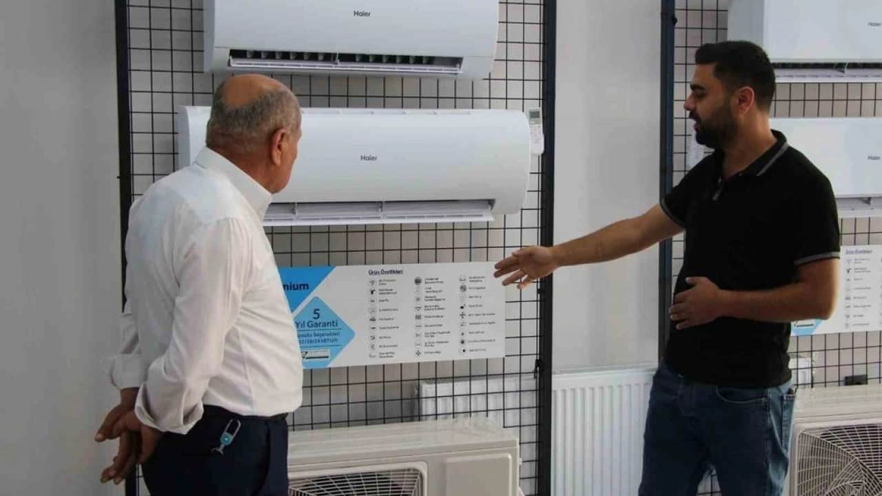 Foto - Vatandaş sıcaklardan bunaldı Vantilatör ve klima satışları patladı