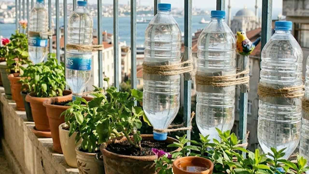 Foto - Vatandaşlara çağrı: Balkonlara pet şişe bırakın