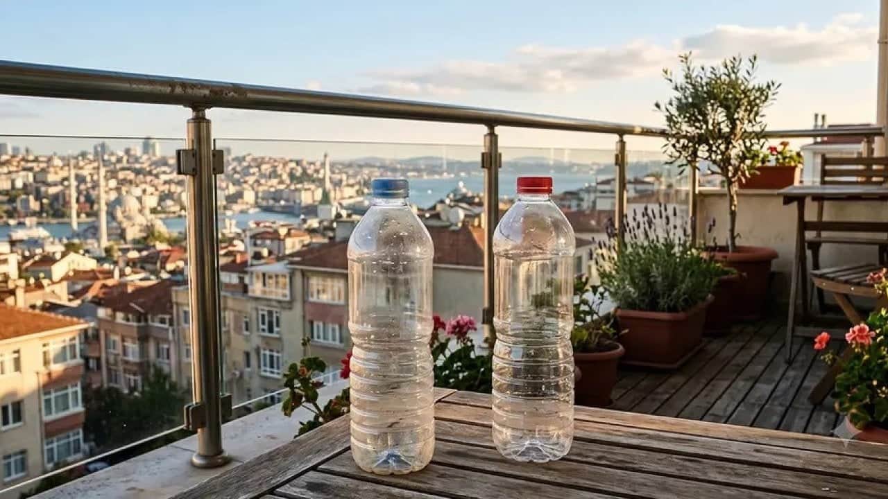 Foto - Vatandaşlara çağrı: Balkonlara pet şişe bırakın