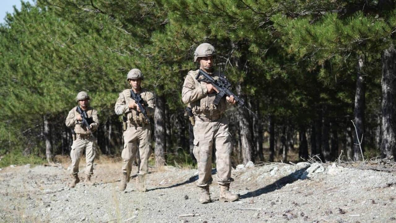 Foto - Yangın riskine karşı asker sahaya indi Yeşil vatana komando kalkanı 