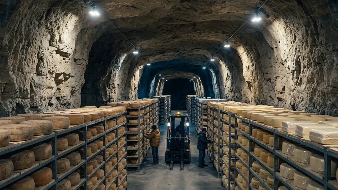 Foto - Yerin altı tamamen peynir doluymuş: 600 bin tonluk devasa deponun gizemi çözüldü