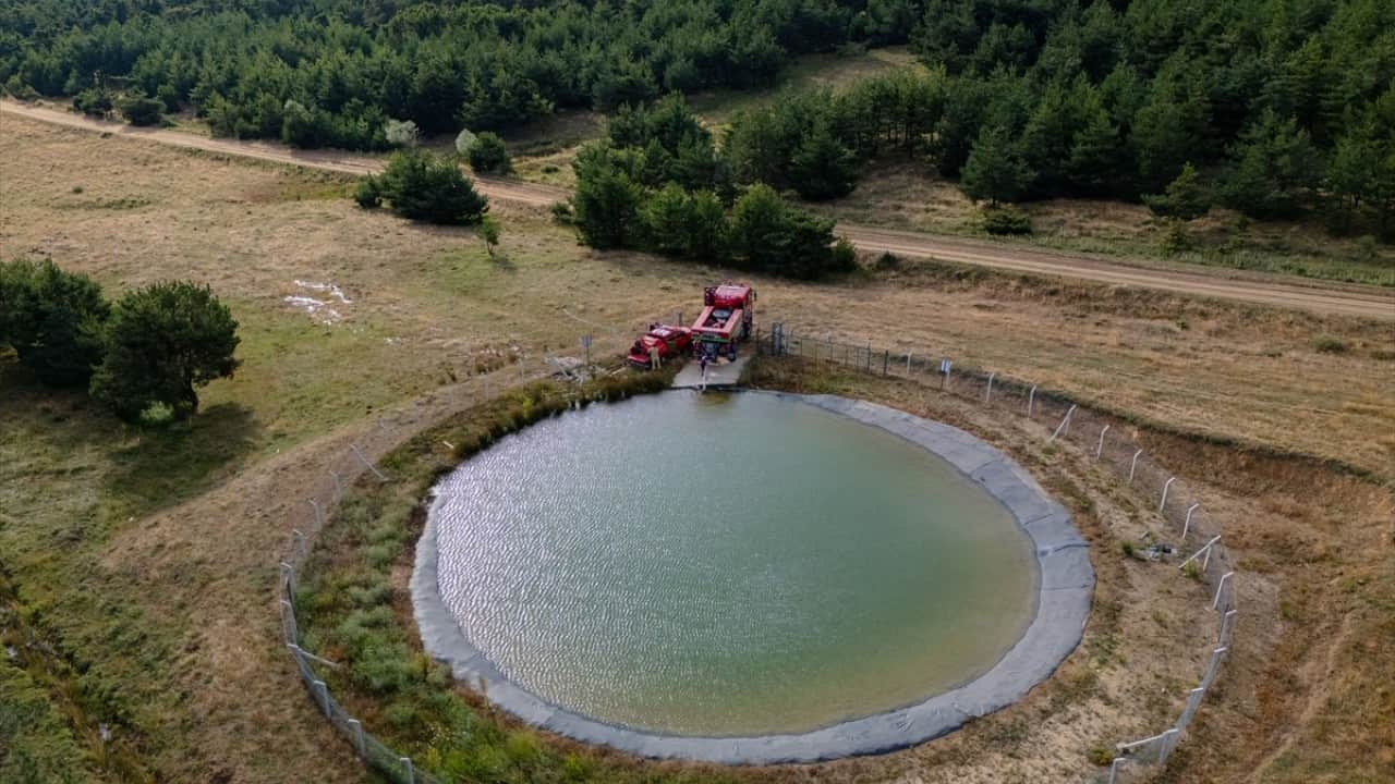 Foto - Yeşil vatan için gözlerini kırpmıyorlar Ormanın gözleri 7 gün 24 saat yangın nöbetinde