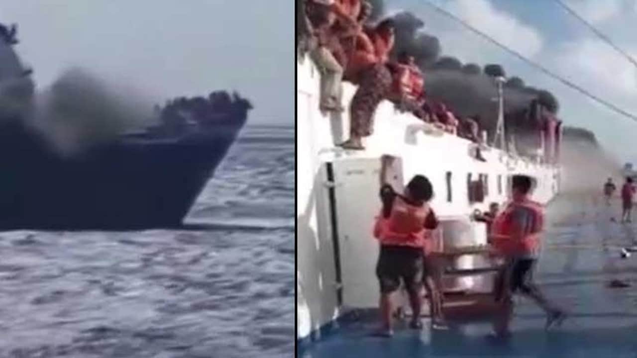 Foto - Yolcu feribotu alev aldı! 5 kişi hayatını kaybetti, onlarca kayıp var