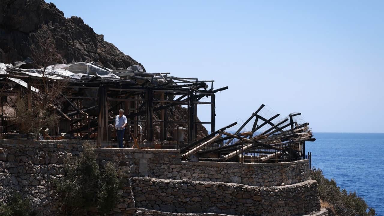 Foto - Yunanistan kabusu yaşadı! Girit'ten feci görüntüler geldi