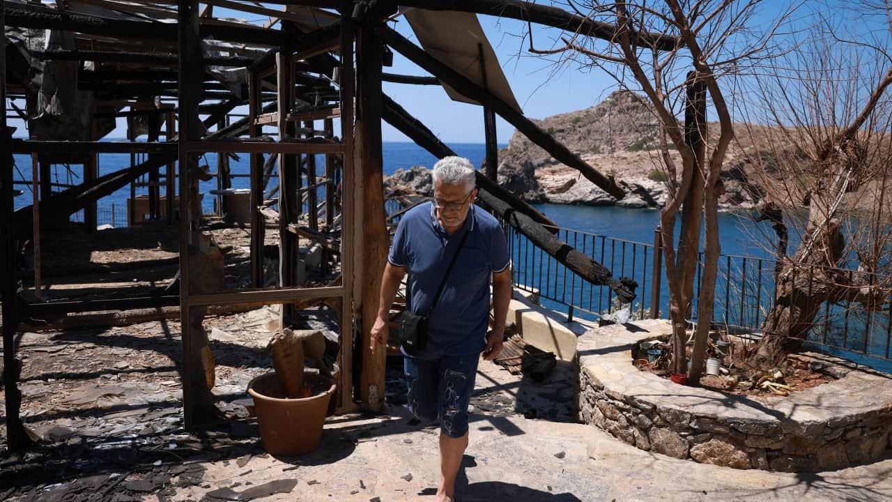 Foto - Yunanistan kabusu yaşadı! Girit'ten feci görüntüler geldi
