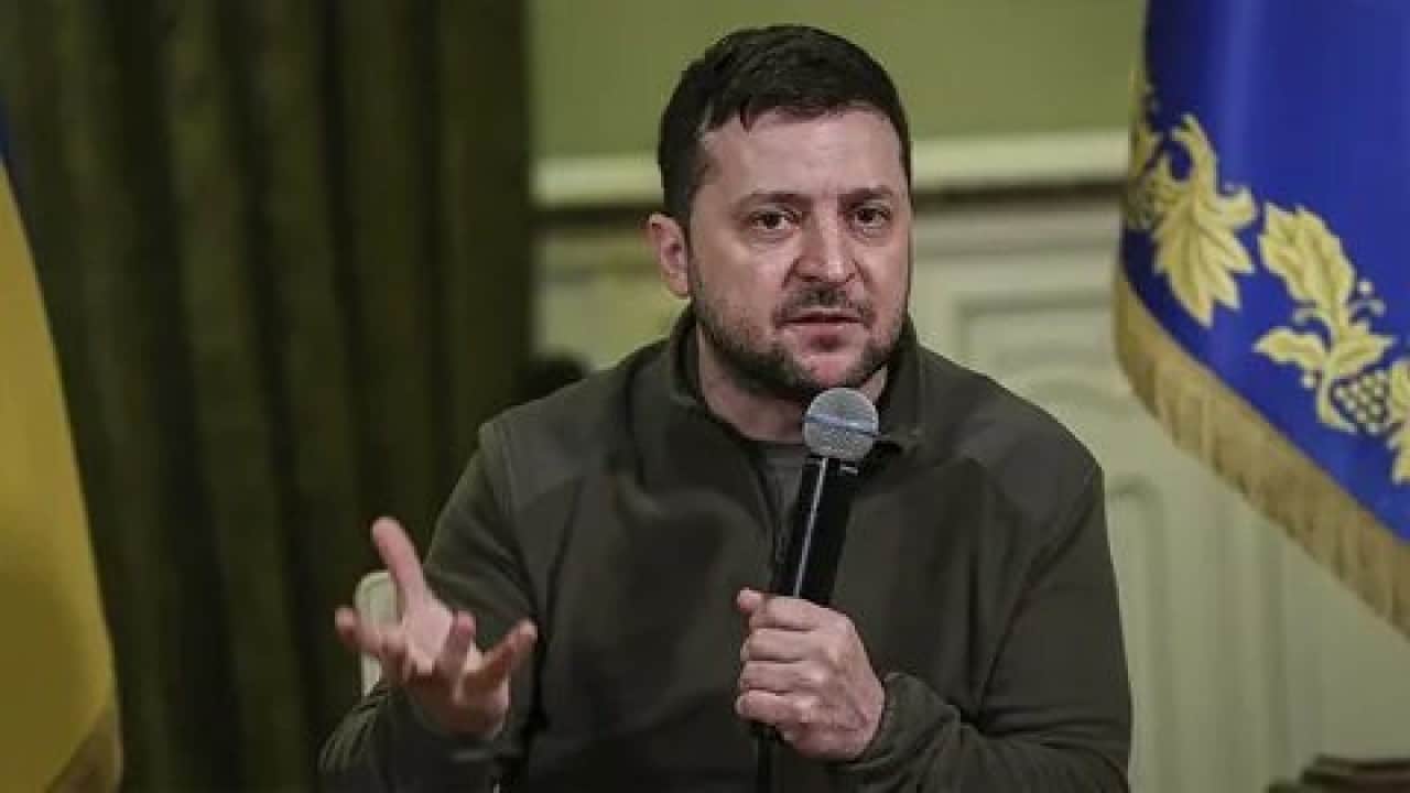 Foto - Zelenskiy'den Brüksel'e tam üyelik resti! Kiev'de bir araya gelen liderler Rusya'ya karşı yeni yaptırımları görüştü!