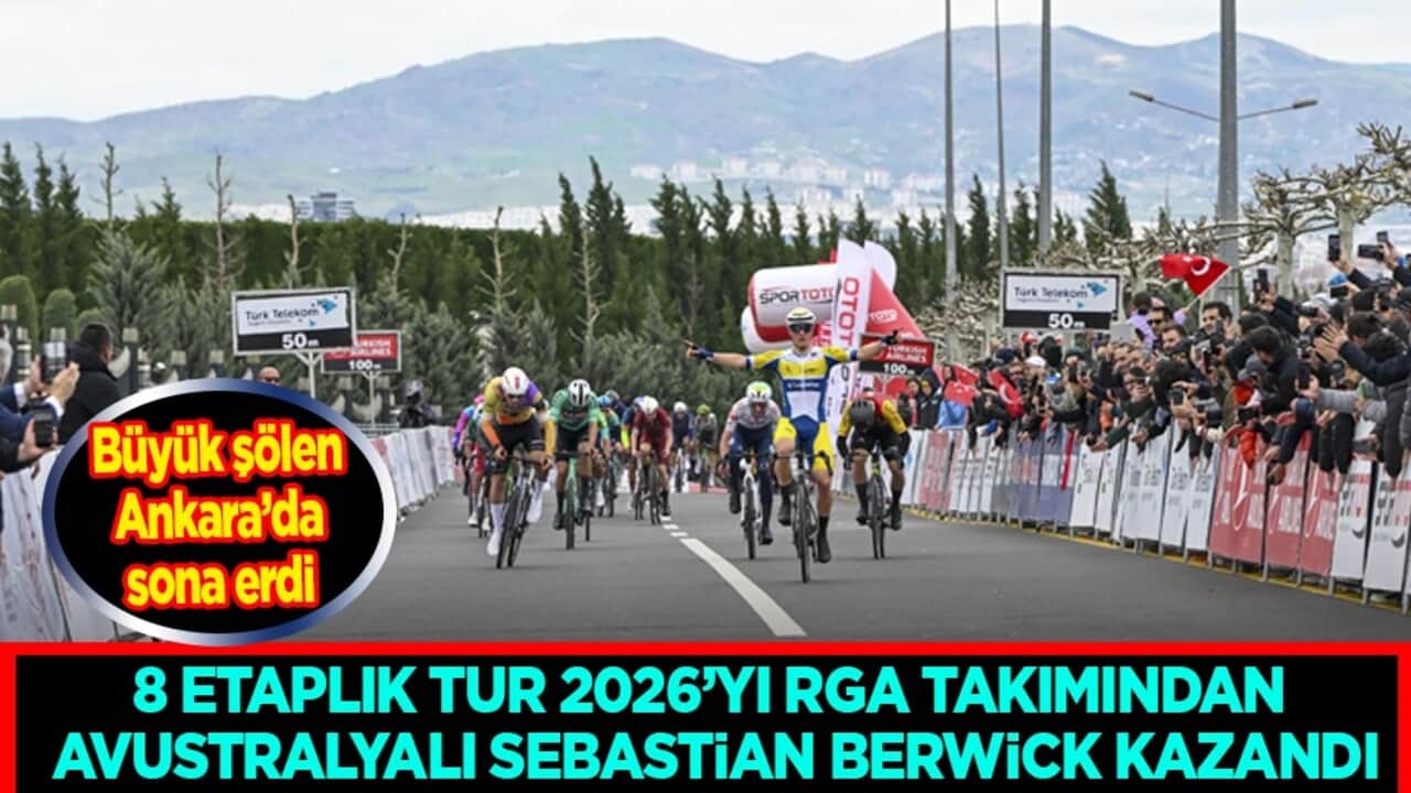 61. Cumhurbaşkanlığı Türkiye Bisiklet Turu Ankara'da sona erdi: Kazanan Avustralyalı Sebastian Berwick