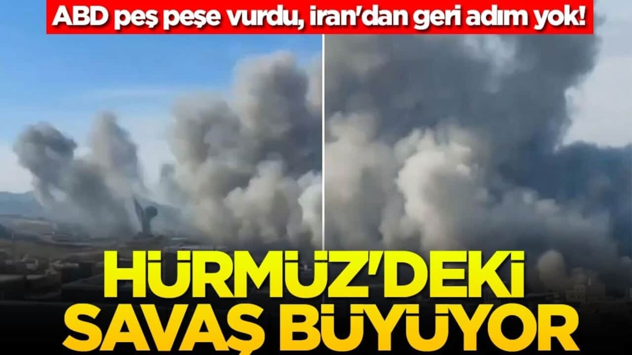 ABD peş peşe vurdu, İran'dan geri adım yok! Hürmüz'deki savaş büyüyor
