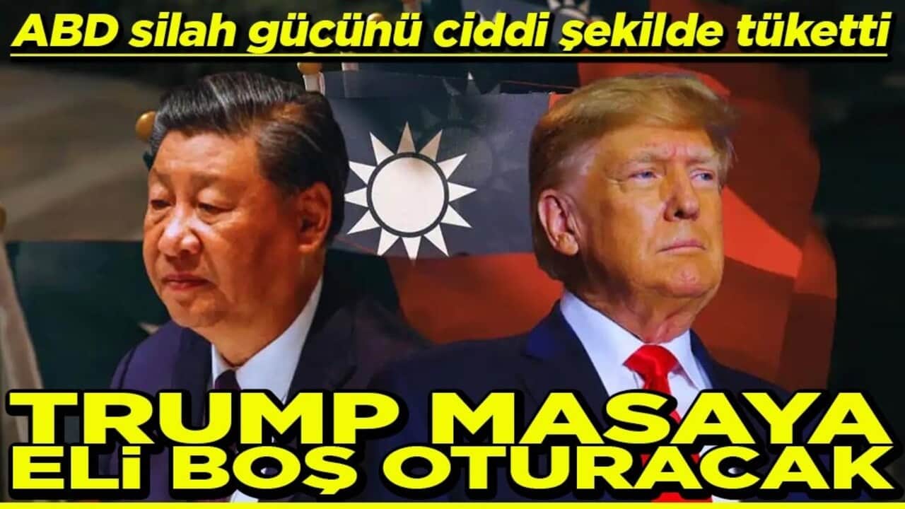 ABD silah gücünü ciddi şekilde tüketti Trump masaya eli boş oturacak