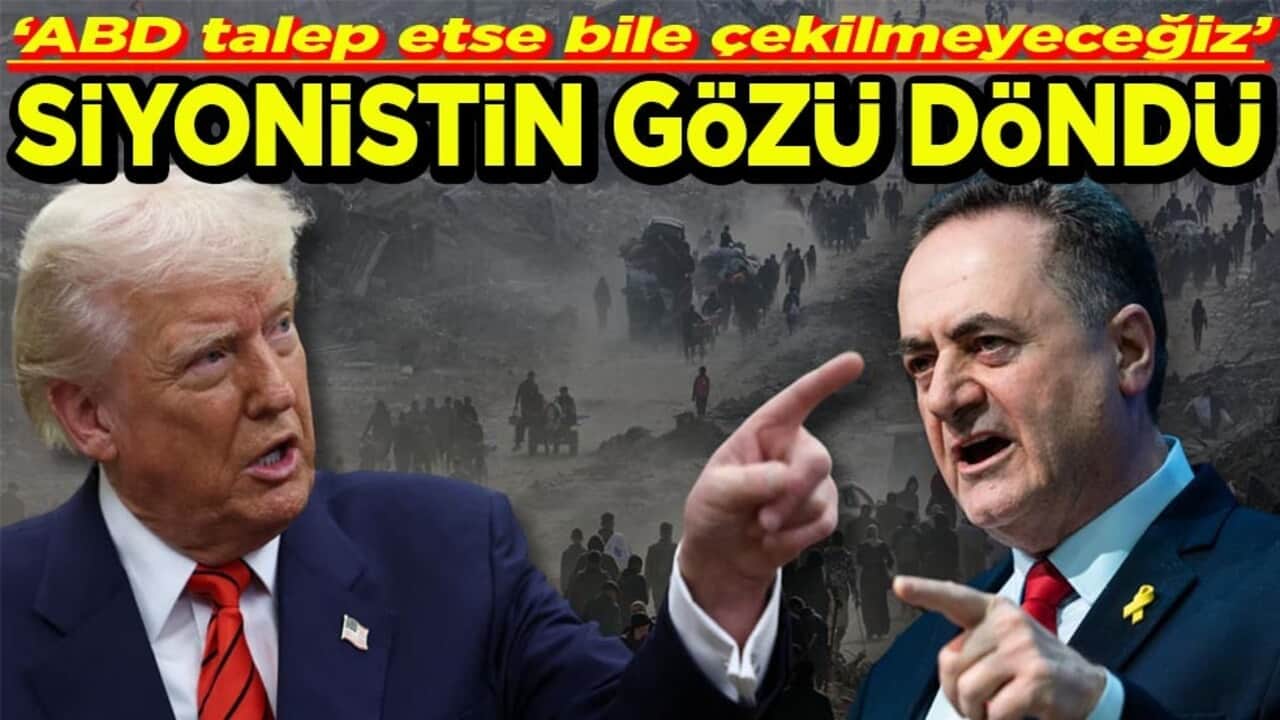 "ABD talep etse bile çekilmeyeceğiz" Siyonistin gözü döndü