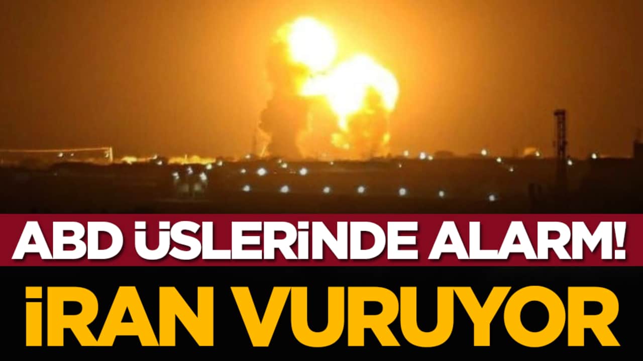 ABD üslerinde alarm! İran vuruyor