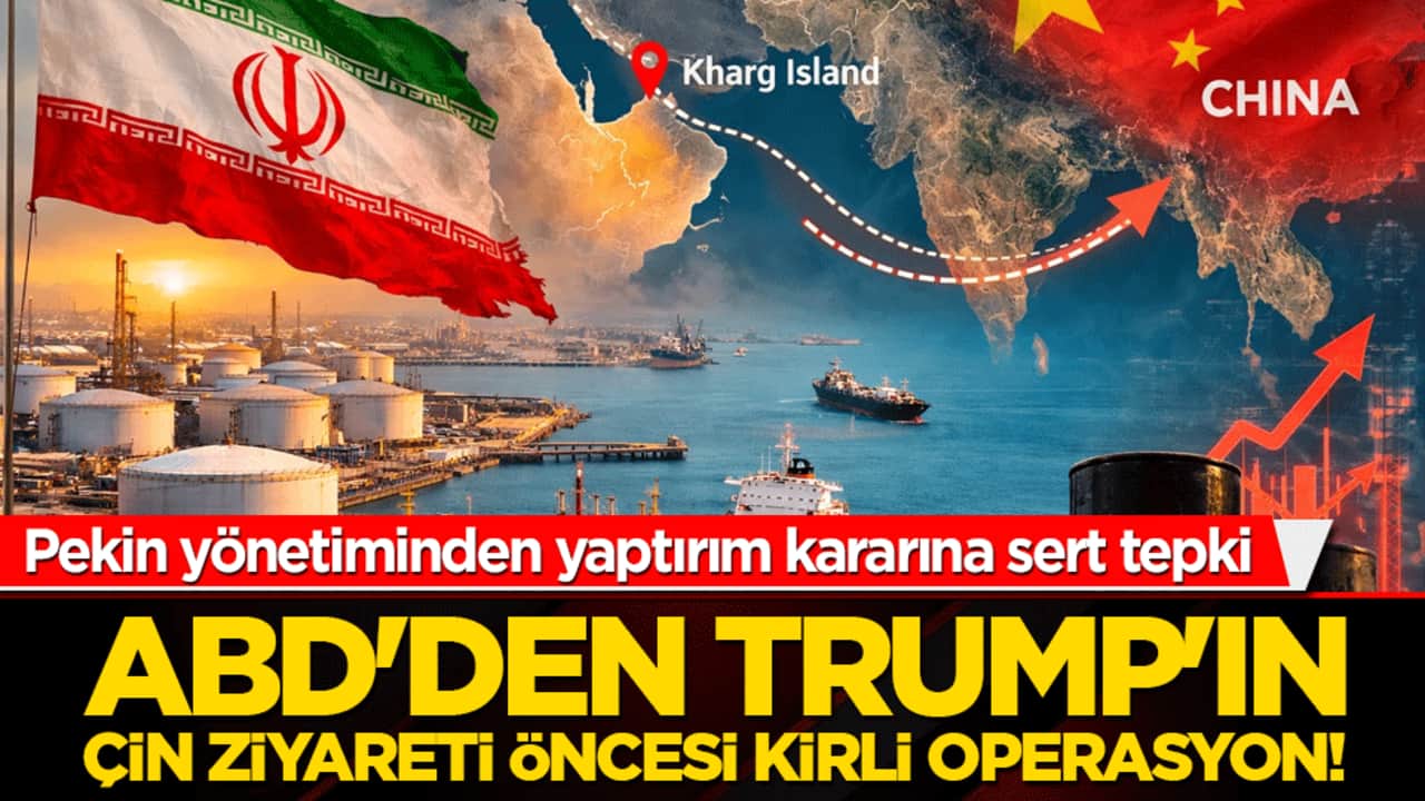 ABD'den Trump'ın Çin ziyareti öncesi kirli operasyon! Pekin yönetiminden yaptırım kararına sert tepki