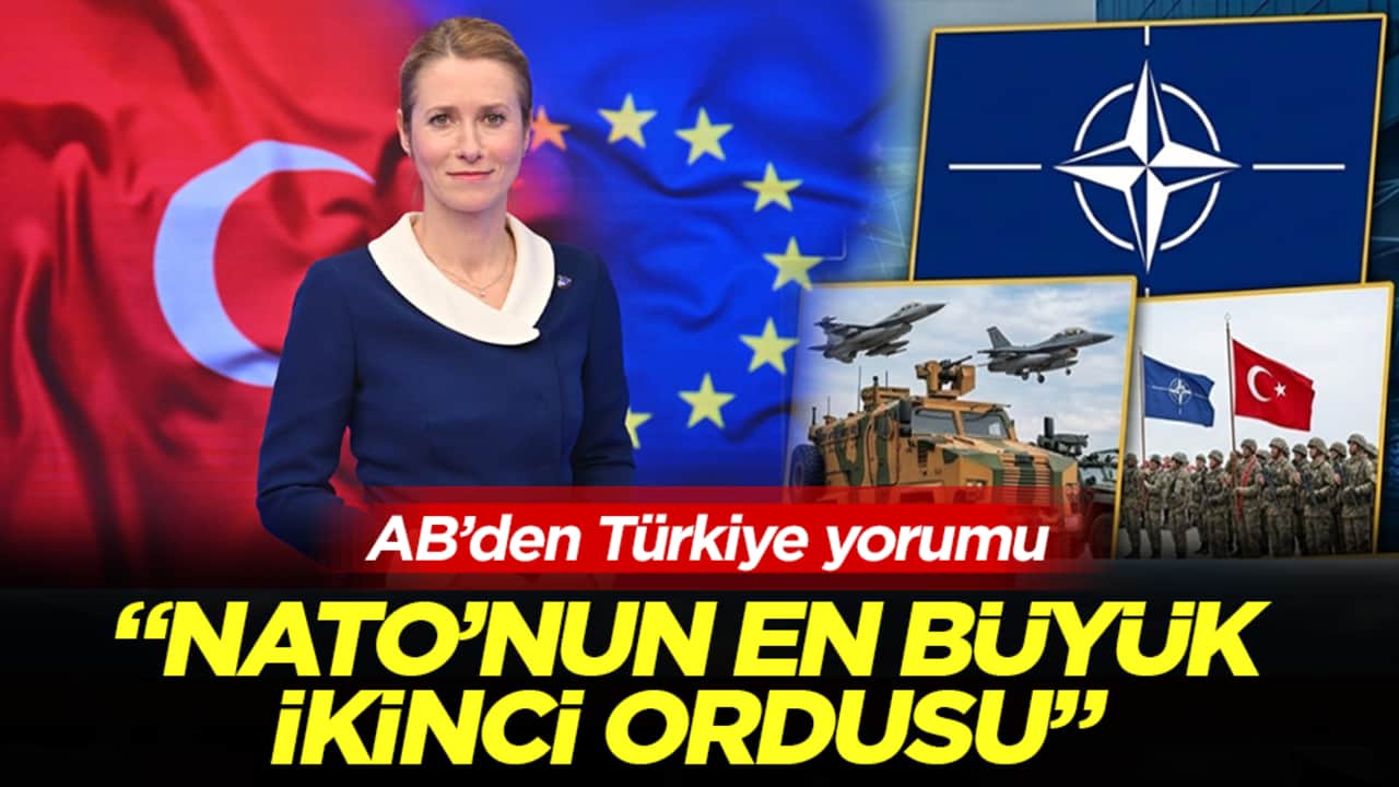 AB’den Türkiye yorumu: NATO'nun en büyük ikinci ordusu