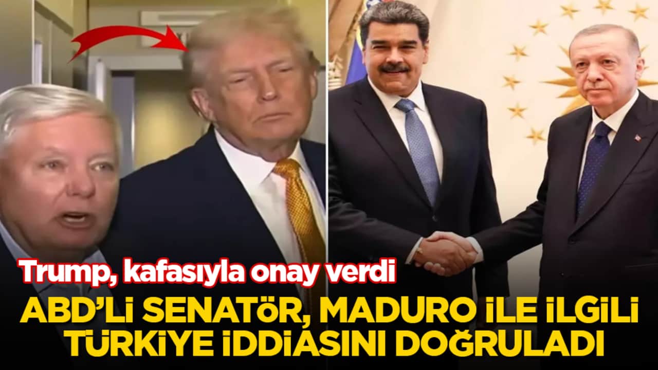 ABD’li Senatör, Maduro ile ilgili Türkiye iddiasını doğruladı! Trump, kafasıyla onay verdi