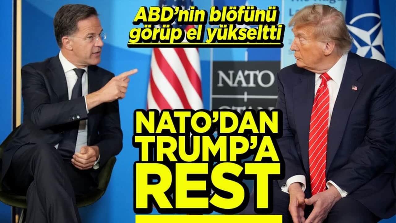 ABD’nin blöfünü görüp el yükselti Nato’dan Trump’a rest
