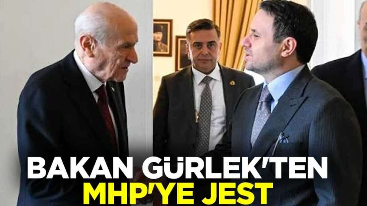 Adalet Bakanı Akın Gürlek'ten MHP'ye jest