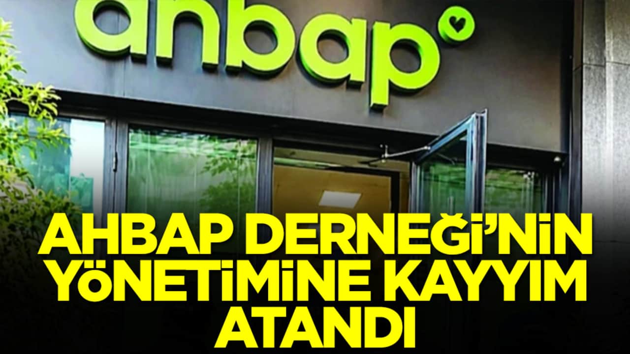 AHBAP Derneği'nin yönetimine kayyım atandı
