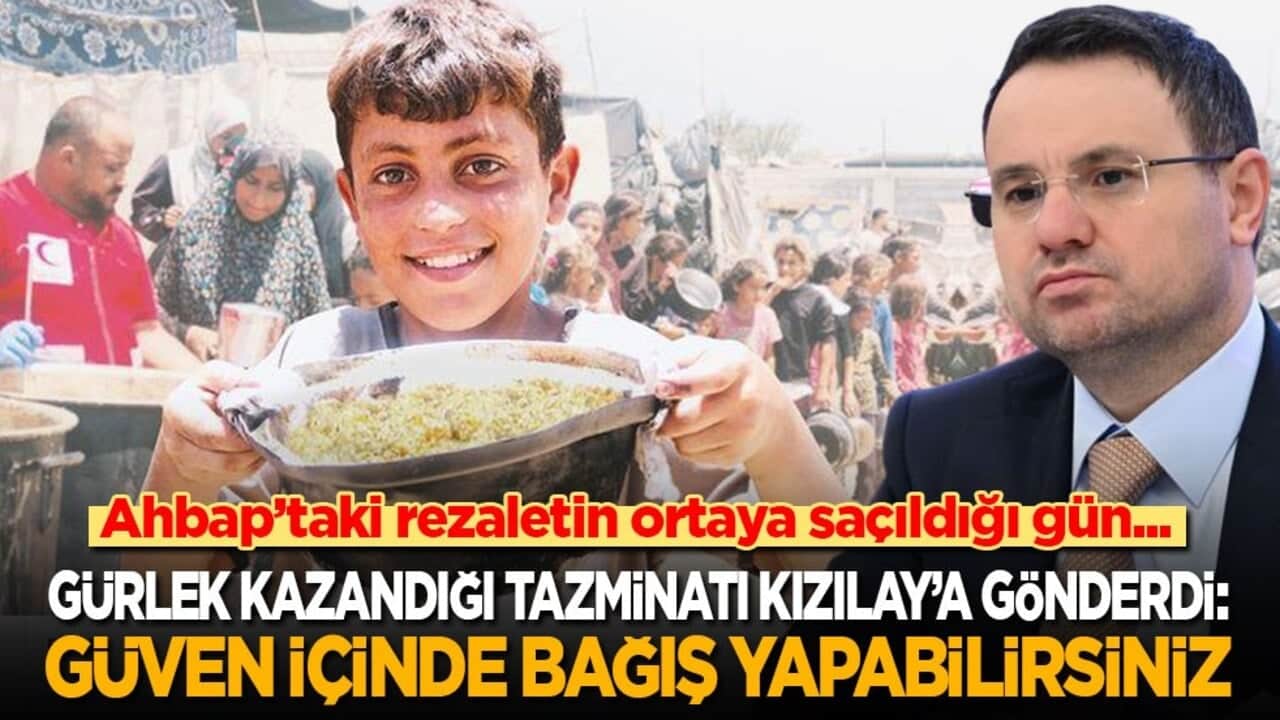 Ahbap’taki rezaletin ortaya saçıldığı günde Bakan Gürlek'ten anlamlı bağış! Kazandığı 150 bin lira tazminatı Kızılay’a gönderdi: Vatandaşımız güven içinde bağış yapabilir!